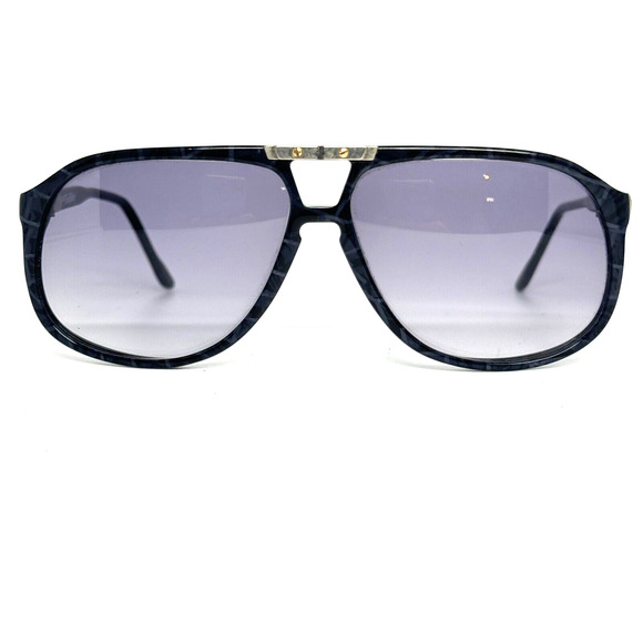 Diane Von Furstenburg Mod E317 Sunglasses Black Frames Purple Lenses H392